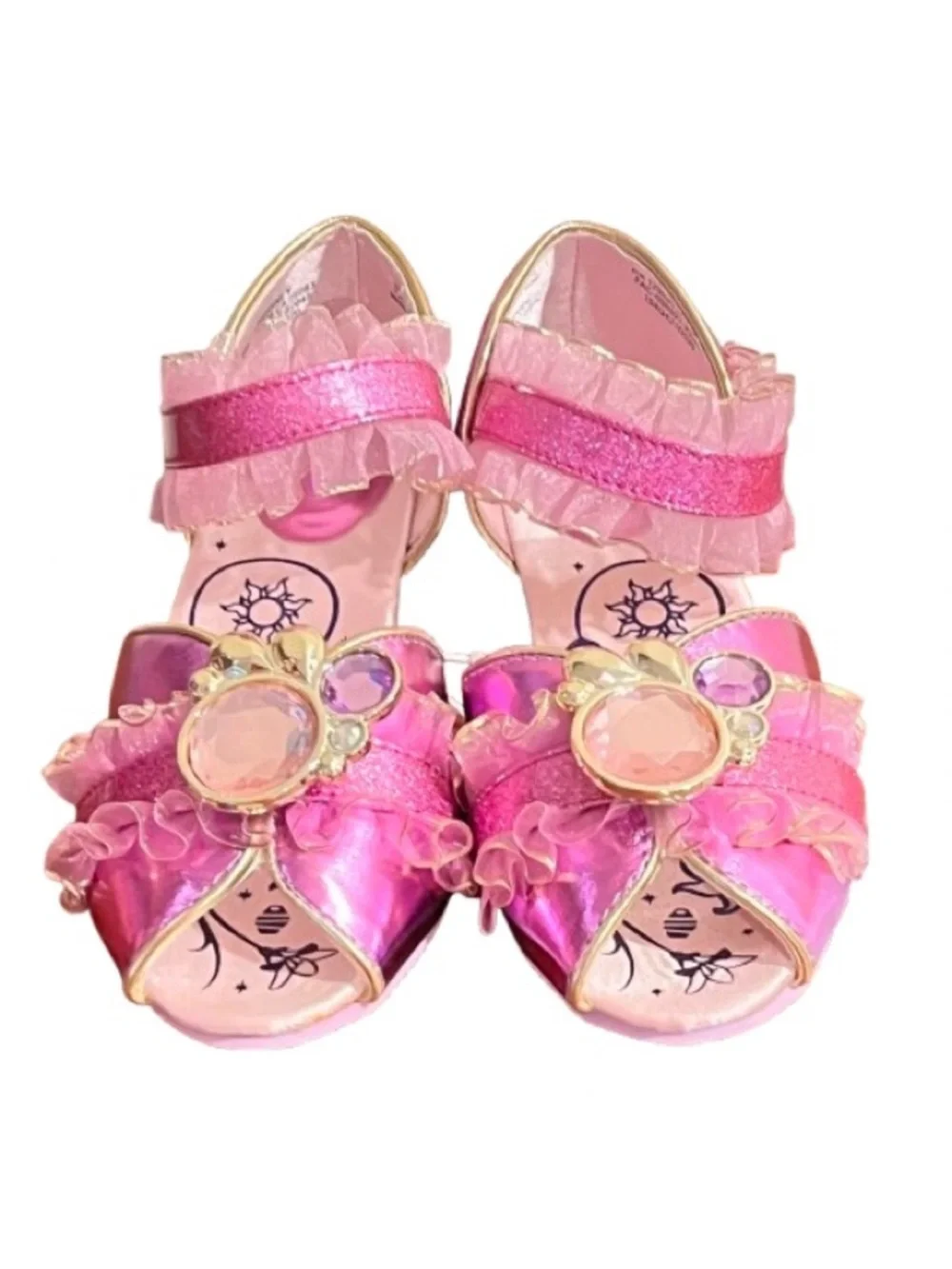 🆕- Disney Princess Costume-Dress Up Rapunzel Shoes. NWT